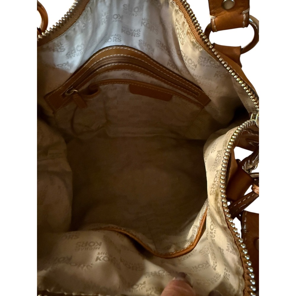 Michael Kors Large 'Astor' Chain Satchel‎ handbag - Picture 6 of 6